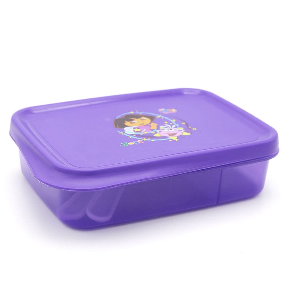 Slim Line Lunch Box JZ-670 - Purple, Kids, Tiffin Boxes And Bottles, Chase Value, Chase Value