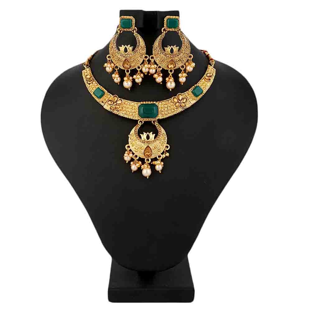 Women's Jewellery Set - Green, Women, Jewellery Set, Chase Value, Chase Value