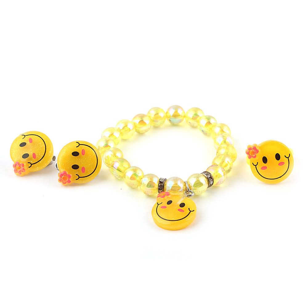 Girls Bracelet Set - Yellow, Kids, Jewellery Sets, Chase Value, Chase Value
