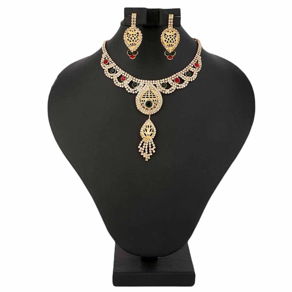 Women's Jewellery Set - Golden & Multi, Women, Jewellery Set, Chase Value, Chase Value