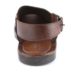 Men's Peshawari Sandals (P003) - Coffee - test-store-for-chase-value