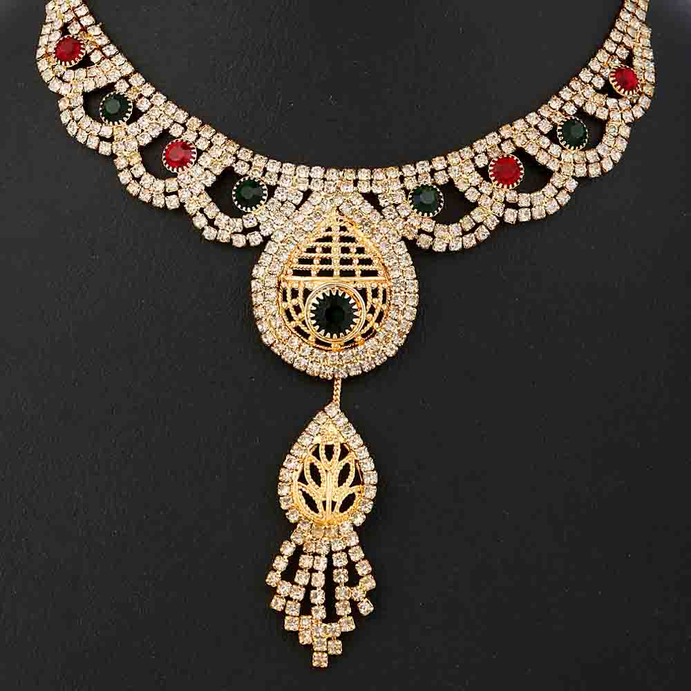 Women's Jewellery Set - Golden & Multi, Women, Jewellery Set, Chase Value, Chase Value