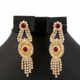 Women's Jewellery Set  - Golden & Red, Women, Jewellery Set, Chase Value, Chase Value