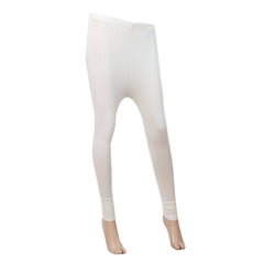 Women's Plain Tight - White, Women, Pants & Tights, Chase Value, Chase Value