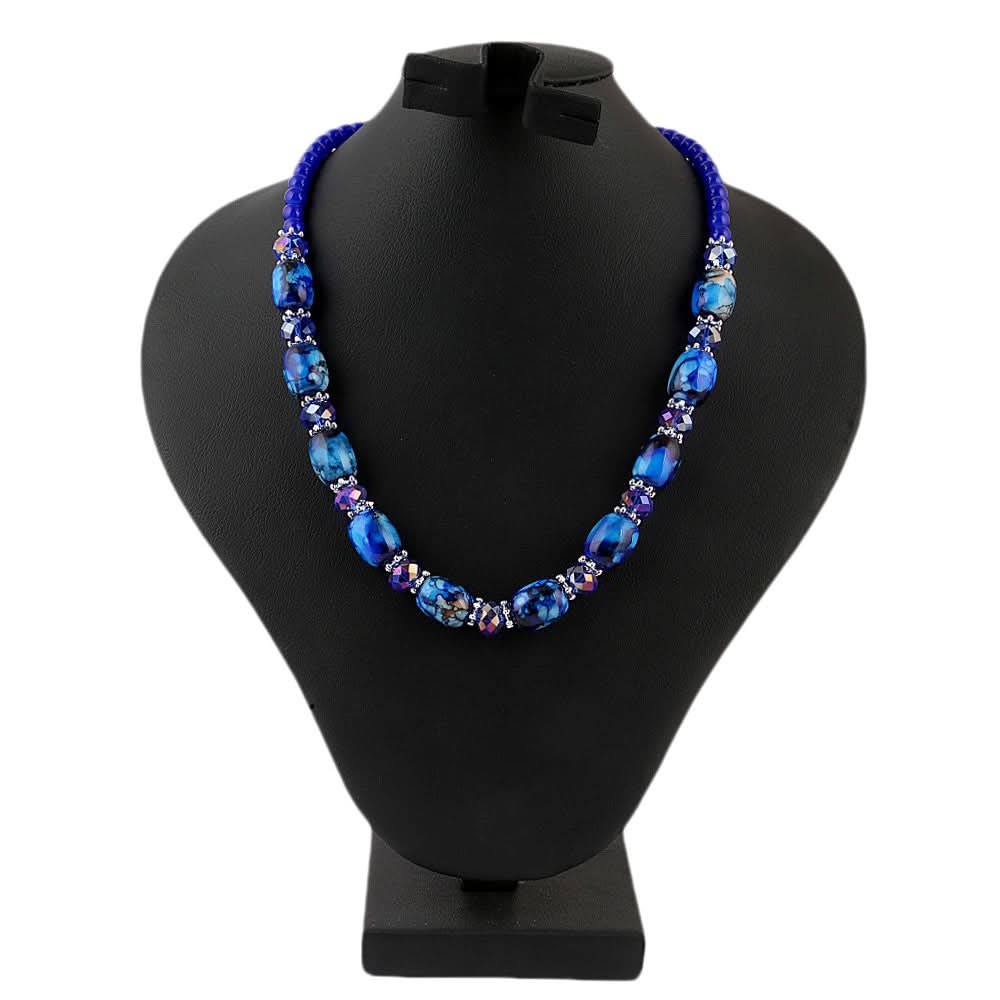 Women's Beads Mala - Royal Blue - test-store-for-chase-value
