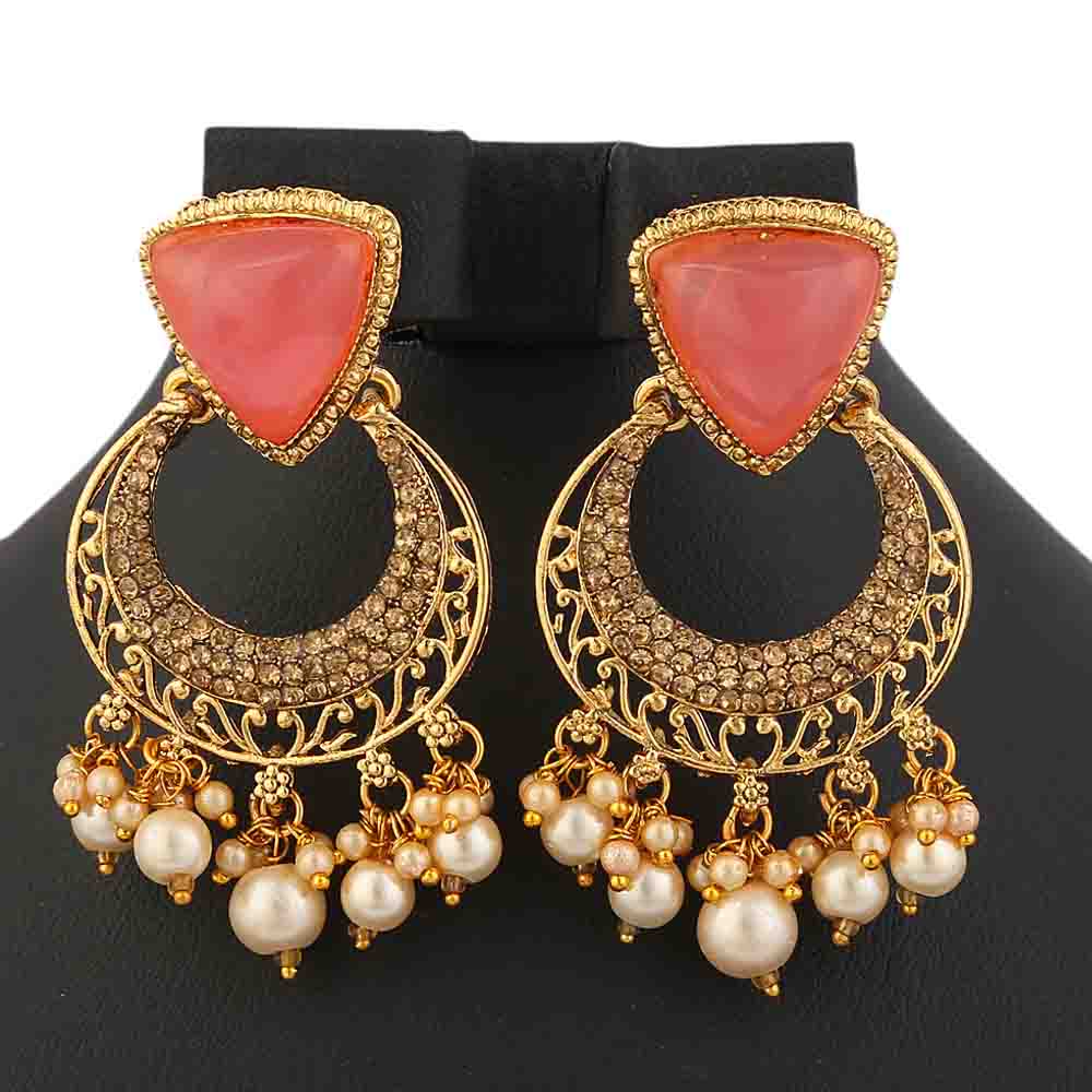 Women's Jewellery Set - Peach, Women, Jewellery Set, Chase Value, Chase Value
