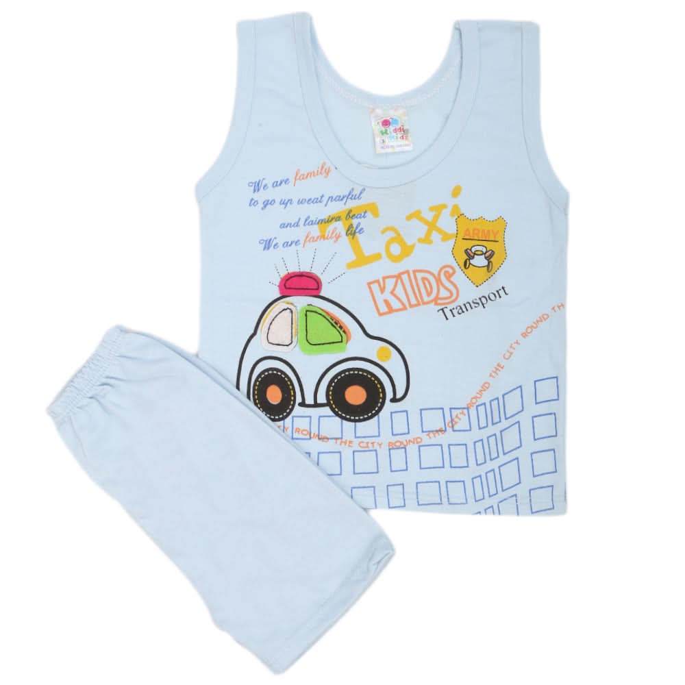 Newborn Girls Sando Suit 2465 - Blue, Kids, NB Girls Sets And Suits, Chase Value, Chase Value