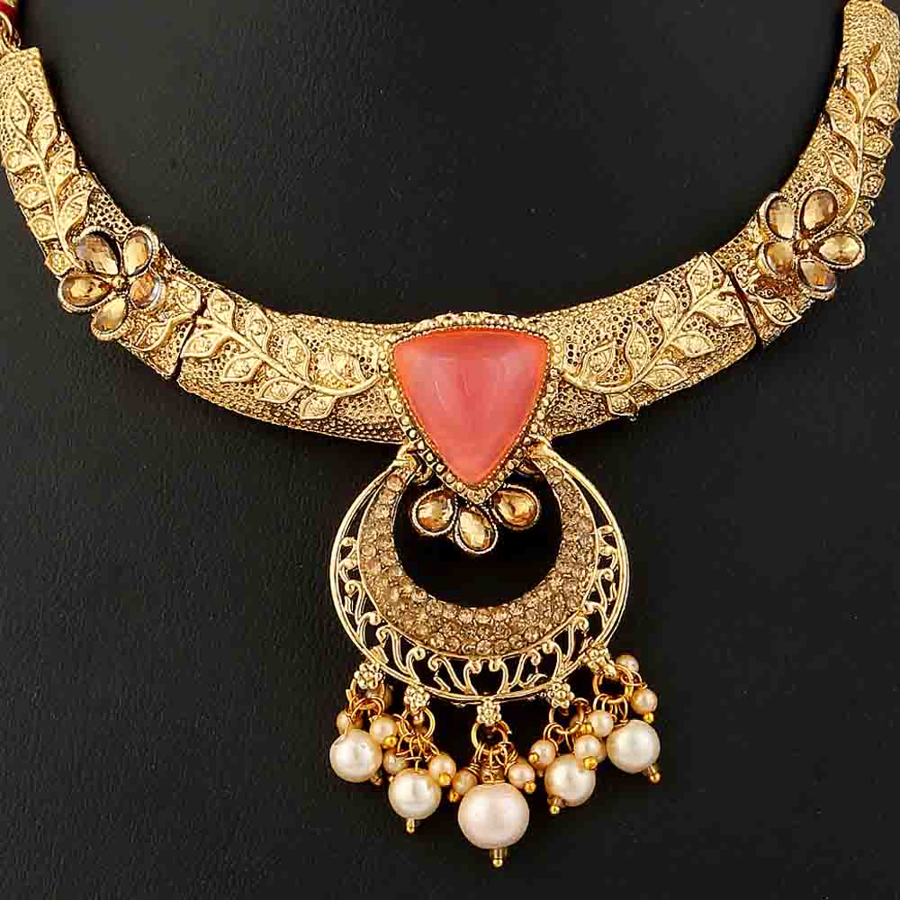 Women's Jewellery Set - Peach, Women, Jewellery Set, Chase Value, Chase Value
