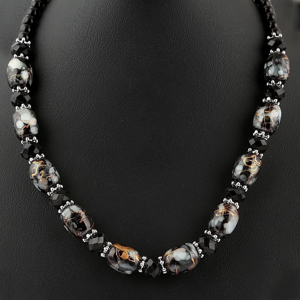 Women's Beads Mala - Black - test-store-for-chase-value
