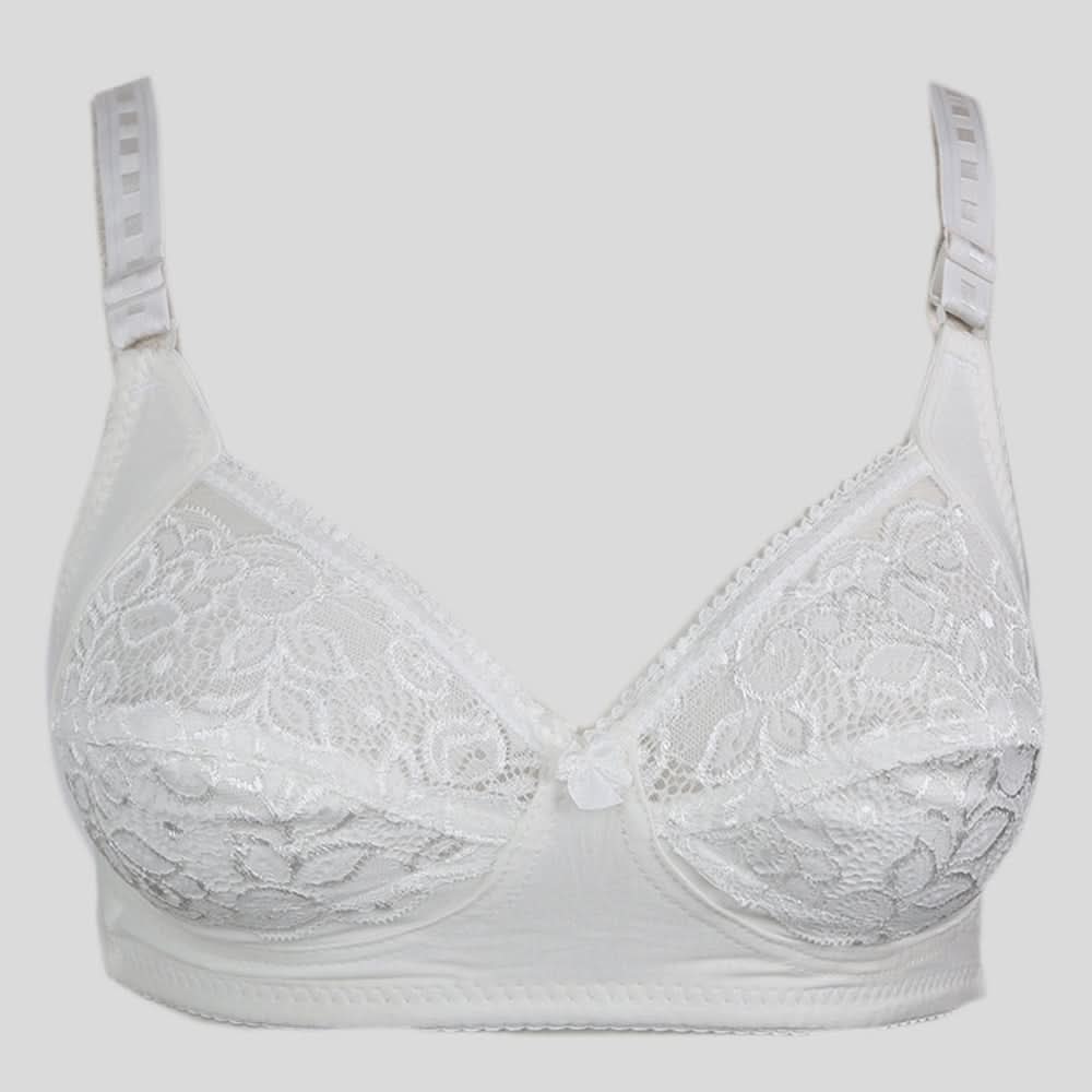 Women's Cotton Bra (35505) - White, Women, Bras, Chase Value, Chase Value