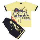 Boys Short Suit - Yellow, Kids, Boys Sets And Suits, Chase Value, Chase Value