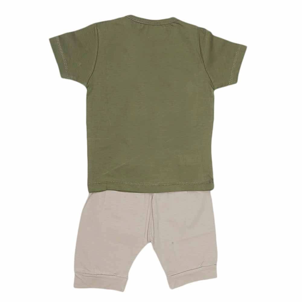 Boys Half Sleeves Suit (2199) - Green, Kids, Boys Sets And Suits, Chase Value, Chase Value
