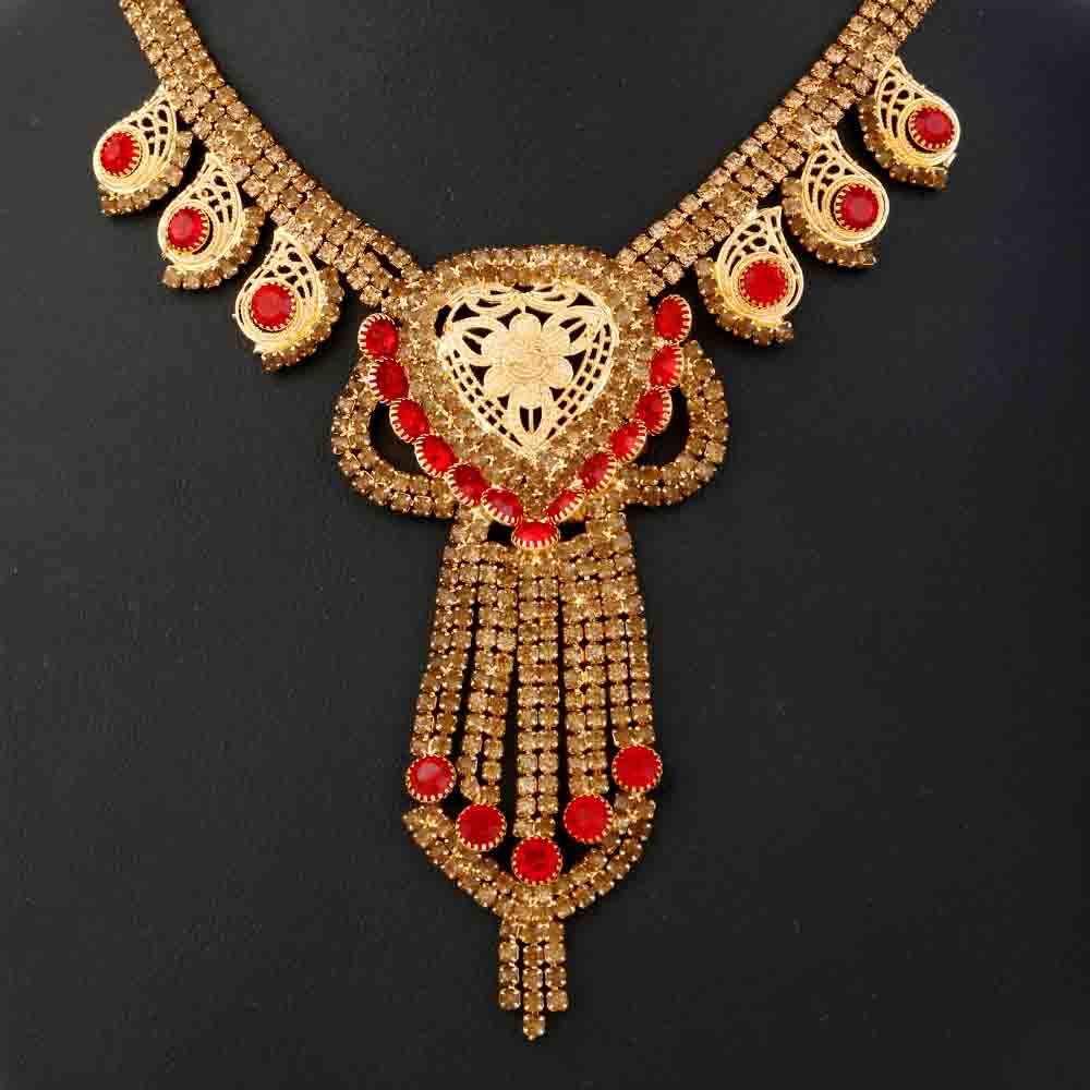 Women's Fancy Jewellery Set - Copper Red, Women, Jewellery Set, Chase Value, Chase Value