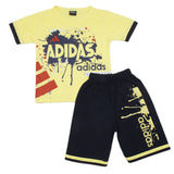 Boys Short Suit - Yellow, Kids, Boys Sets And Suits, Chase Value, Chase Value
