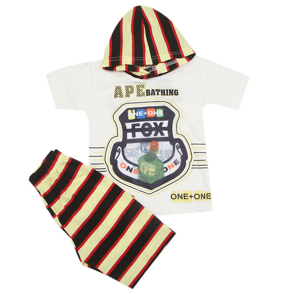 Boys Short Suit - Lemon, Kids, Boys Sets And Suits, Chase Value, Chase Value