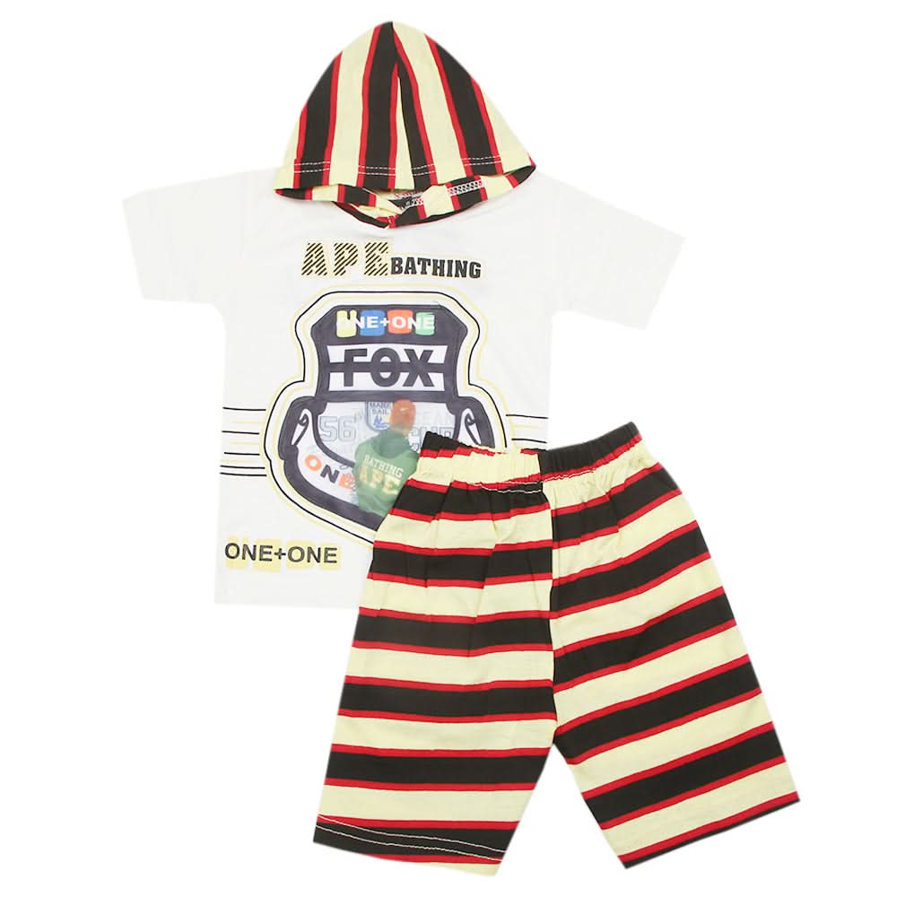 Boys Short Suit - Lemon, Kids, Boys Sets And Suits, Chase Value, Chase Value
