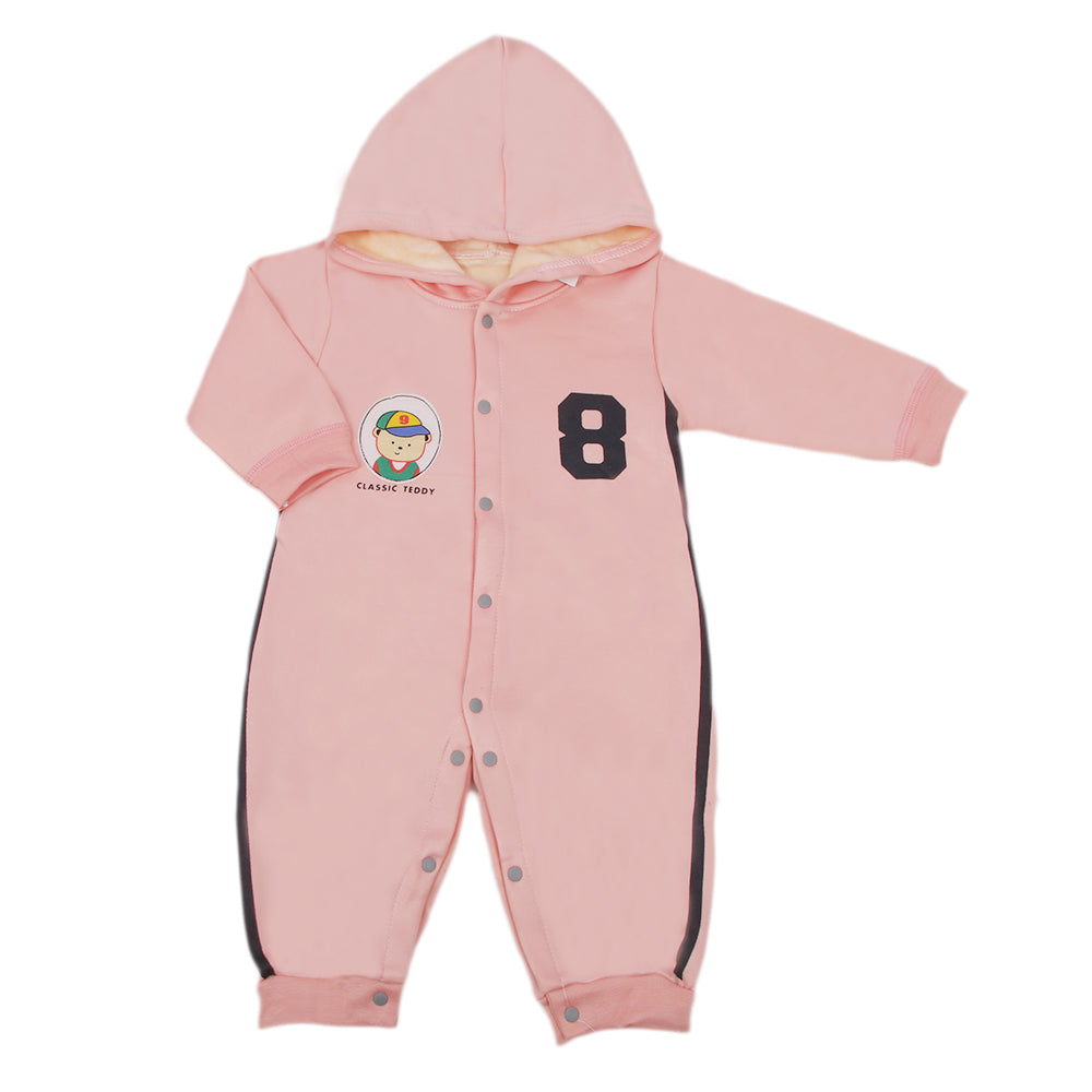 Newborn Boys Full Sleeves Romper - Pink, Kids, New Born Boys Rompers, Chase Value, Chase Value