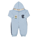 Newborn Boys Full Sleeves Romper - Blue, Kids, New Born Boys Rompers, Chase Value, Chase Value