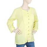 Women's Full Sleeves Western Top - Yellow, Women, T-Shirts And Tops, Chase Value, Chase Value