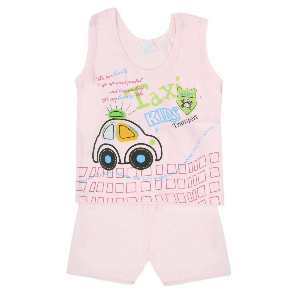 Newborn Girls Sando Suit 2465 - Pink, Kids, NB Girls Sets And Suits, Chase Value, Chase Value
