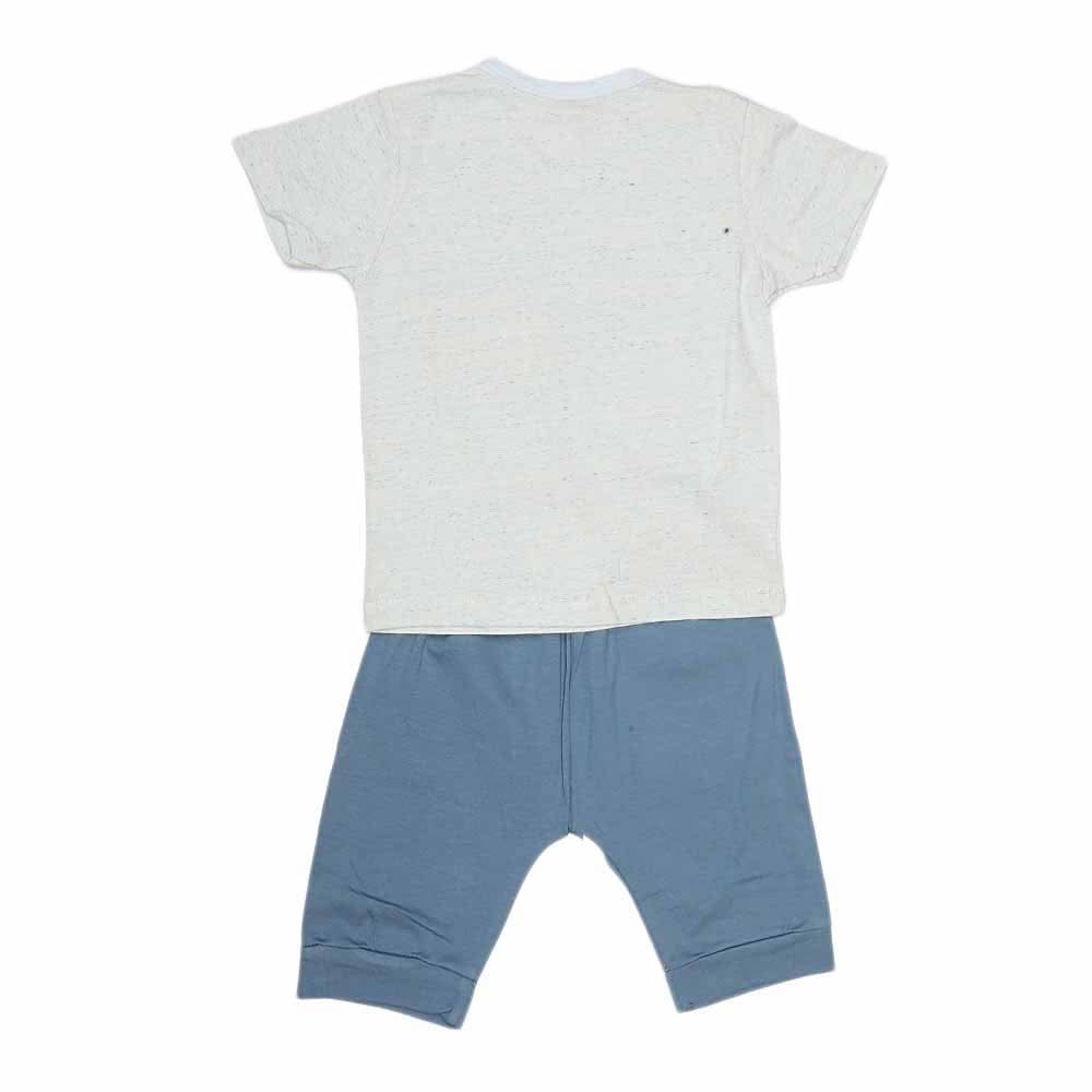Boys Half Sleeves Suit (2191) - Blue, Kids, Boys Sets And Suits, Chase Value, Chase Value
