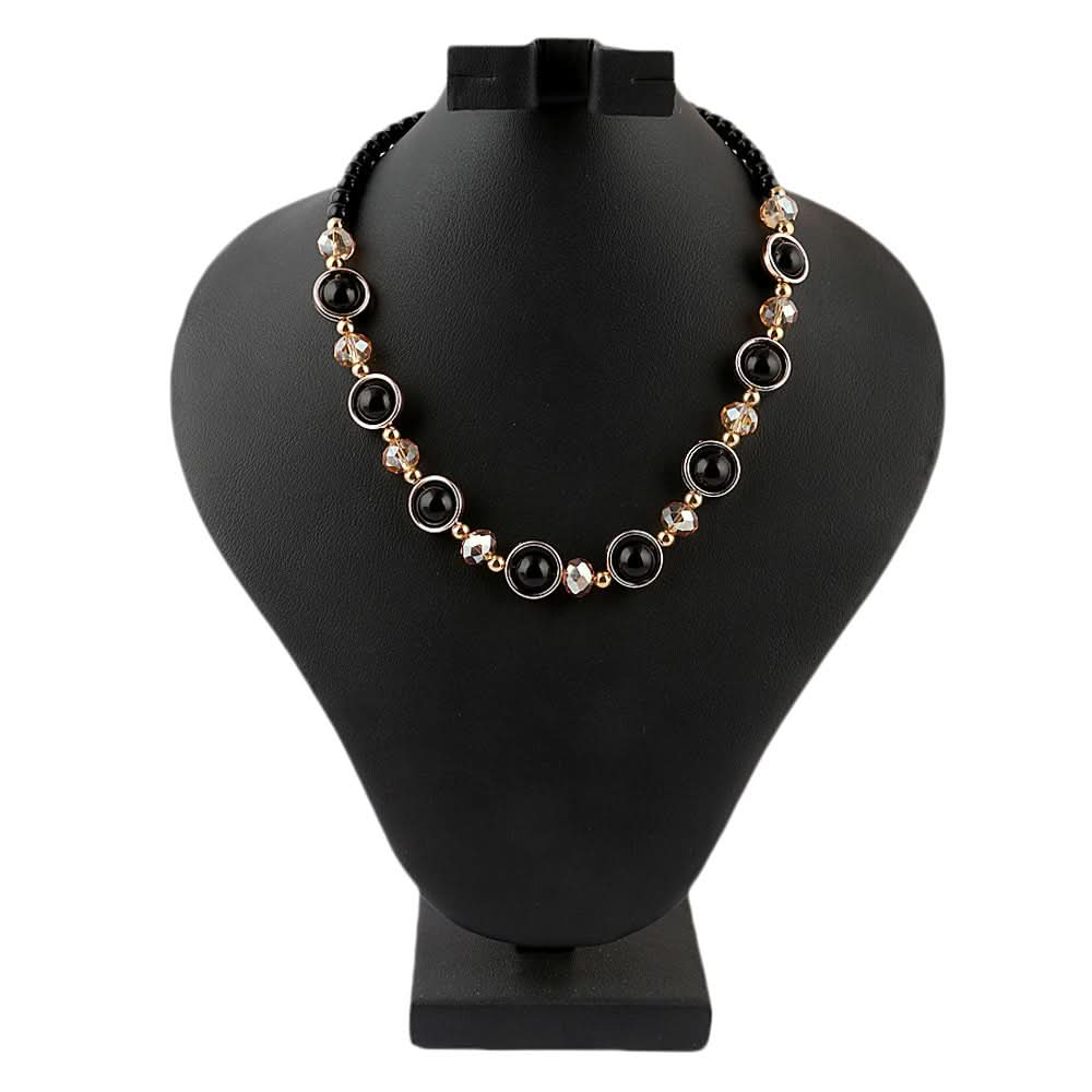 Women's Beads Mala - Black - test-store-for-chase-value