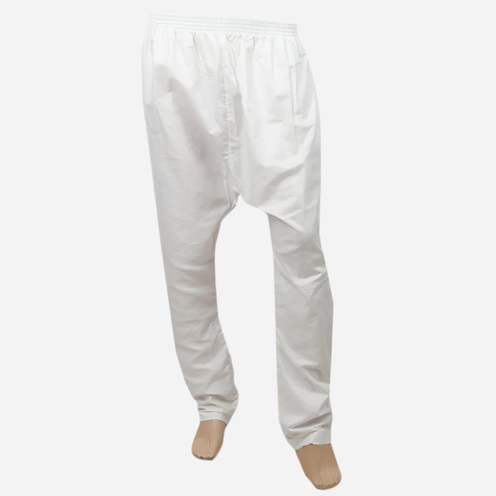 Men's Cotton Silk Pajama - Off White, Men, Shalwars, Chase Value, Chase Value