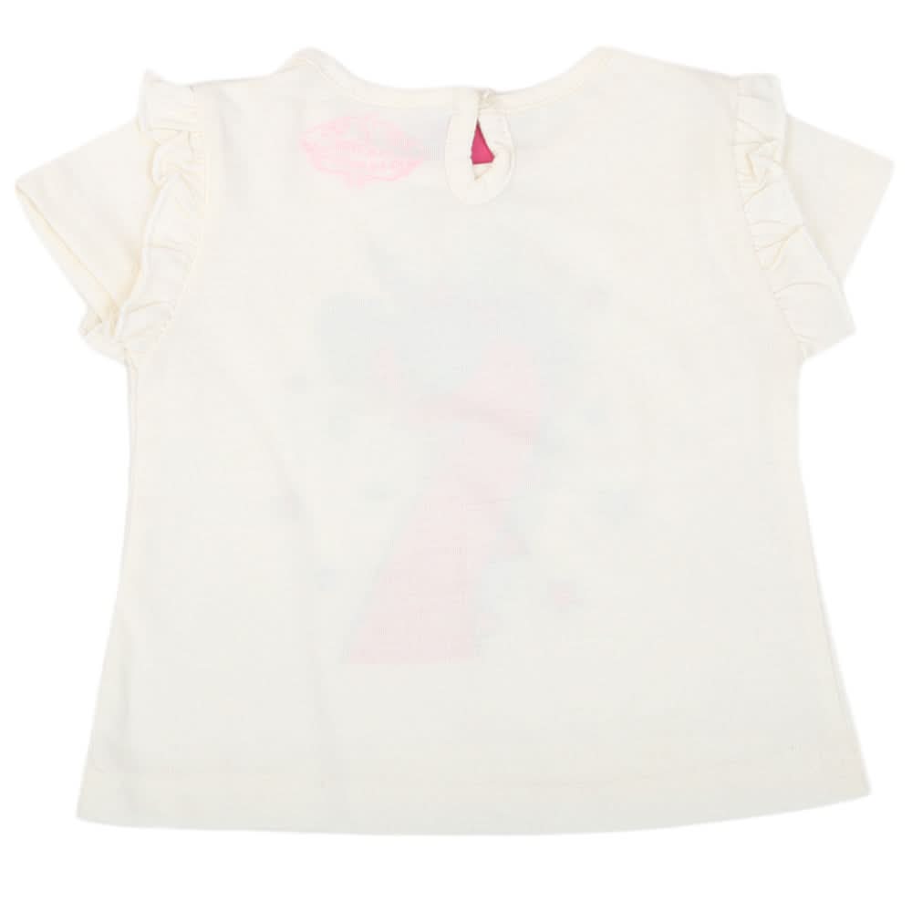 Newborn Girls Unicorn T-Shirt - Off White, Kids, NB Girls T-Shirts, Chase Value, Chase Value
