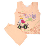 Newborn Girls Sando Suit 2465 - Peach, Kids, NB Girls Sets And Suits, Chase Value, Chase Value
