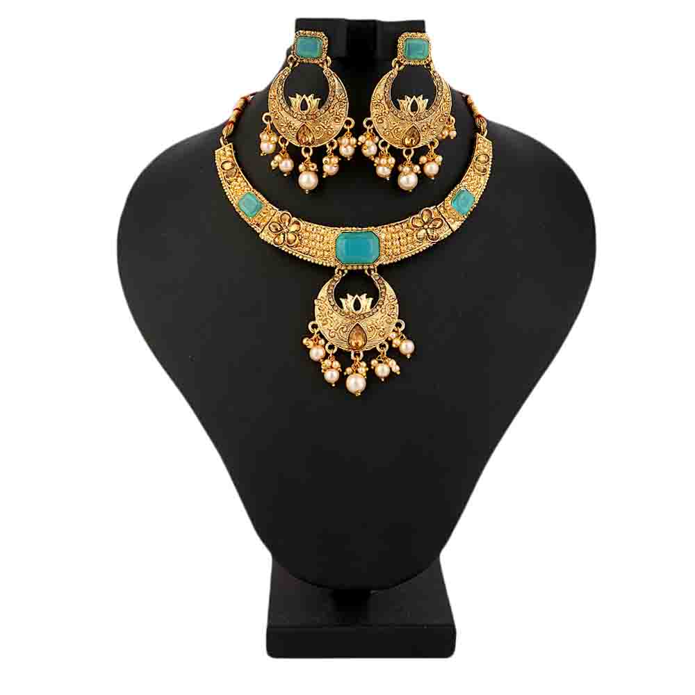 Women's Jewellery Set - Sky Blue, Women, Jewellery Set, Chase Value, Chase Value