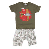 Boys Half Sleeves Suit (2209) - Green, Kids, Boys Sets And Suits, Chase Value, Chase Value