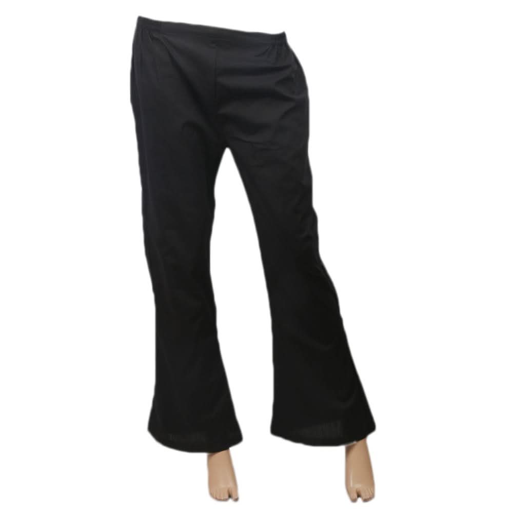 Women's Bell Bottom Trouser - Black, Women, Pants & Tights, Chase Value, Chase Value