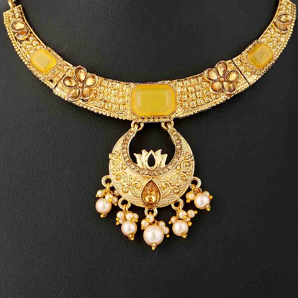 Women's Jewellery Set - Yellow, Women, Jewellery Set, Chase Value, Chase Value