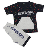 Boys Short Suit - Navy Blue, Kids, Boys Sets And Suits, Chase Value, Chase Value