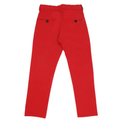 Boys Cotton Pant - Red, Kids, Boys Pants, Chase Value, Chase Value