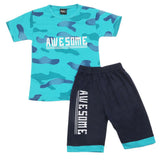 Boys Short Suit - Blue, Kids, Boys Sets And Suits, Chase Value, Chase Value