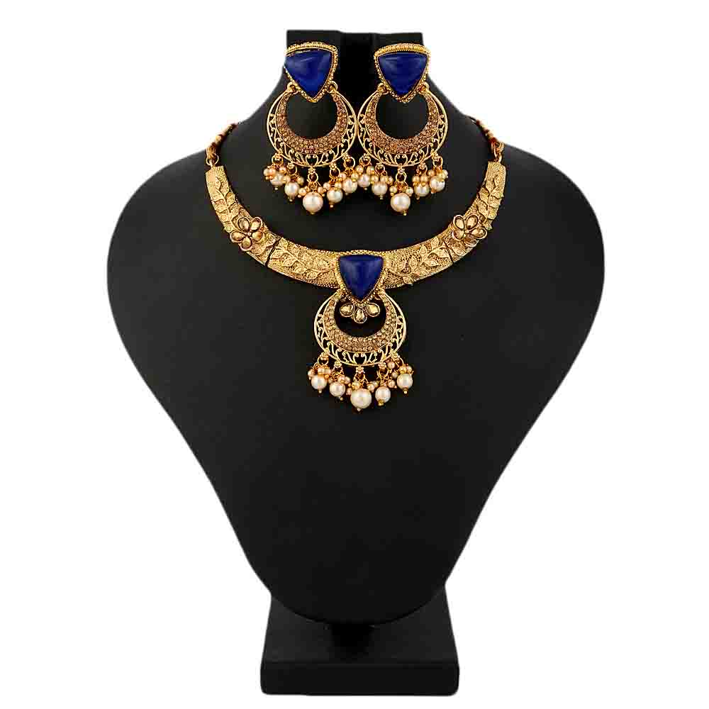 Women's Jewellery Set - Navy Blue, Women, Jewellery Set, Chase Value, Chase Value