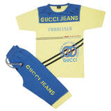 Boys Short Suit - Yellow, Boys Sets & Suits, Chase Value, Chase Value