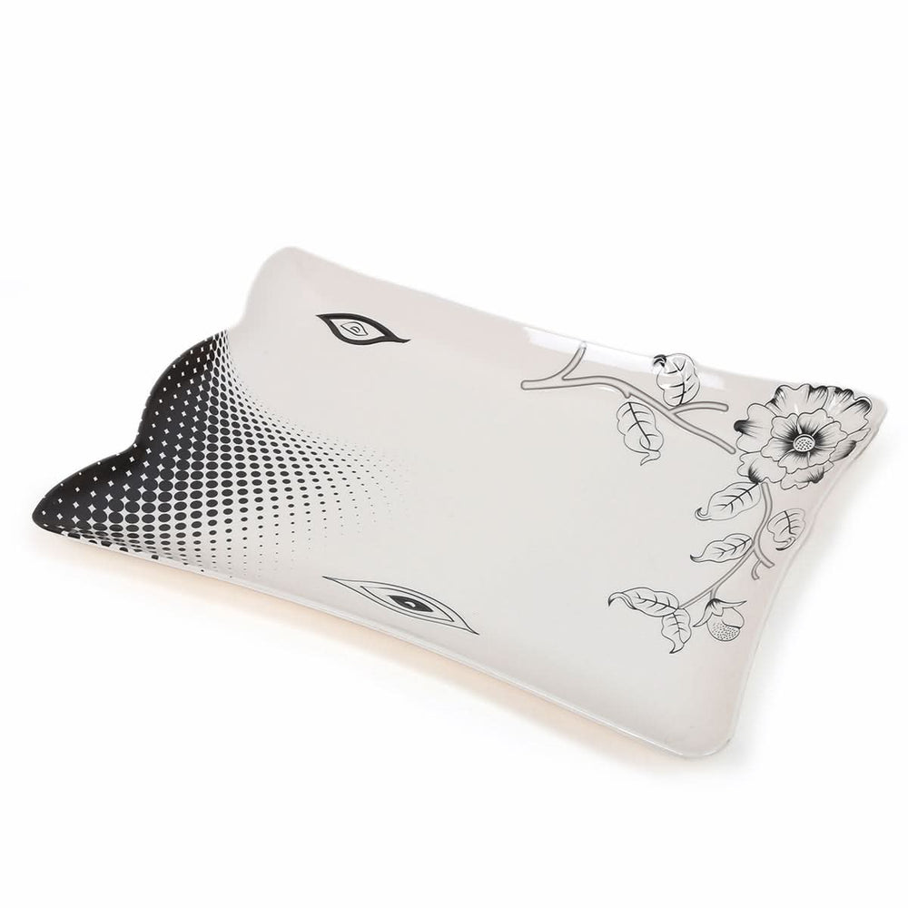 Embose Tray Melamine Large - Black, Home & Lifestyle, Serving And Dining, Chase Value, Chase Value