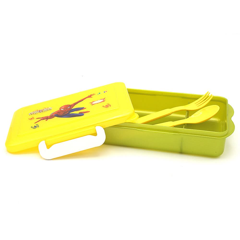 Recta Lunch Box Lock JZ-986 - Yellow, Kids, Tiffin Boxes And Bottles, Chase Value, Chase Value