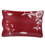 Embose Tray Melamine Large - Red, Home & Lifestyle, Serving And Dining, Chase Value, Chase Value