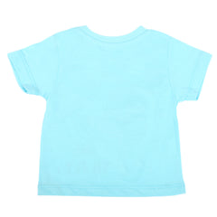 Newborn Boys Time To Fly T-Shirt  - Blue, Kids, NB Boys Shirts And T-Shirts, Chase Value, Chase Value