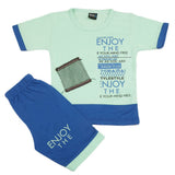 Boys Short Suit - Green, Kids, Boys Sets And Suits, Chase Value, Chase Value