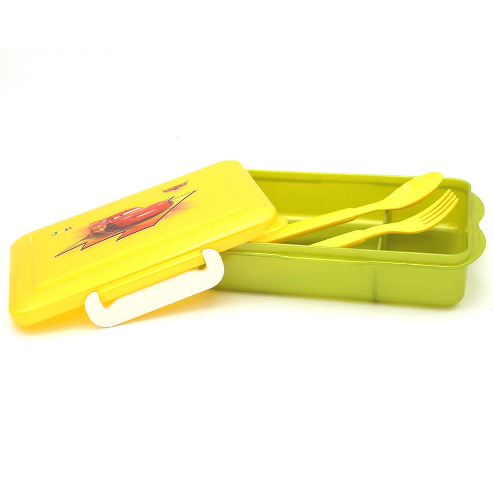 Recta Lunch Box Lock JZ-986 - Yellow, Kids, Tiffin Boxes And Bottles, Chase Value, Chase Value
