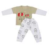 Newborn Boys Suit Full Sleeves (01005) - Olive Green, Kids, NB Boys Sets And Suits, Chase Value, Chase Value