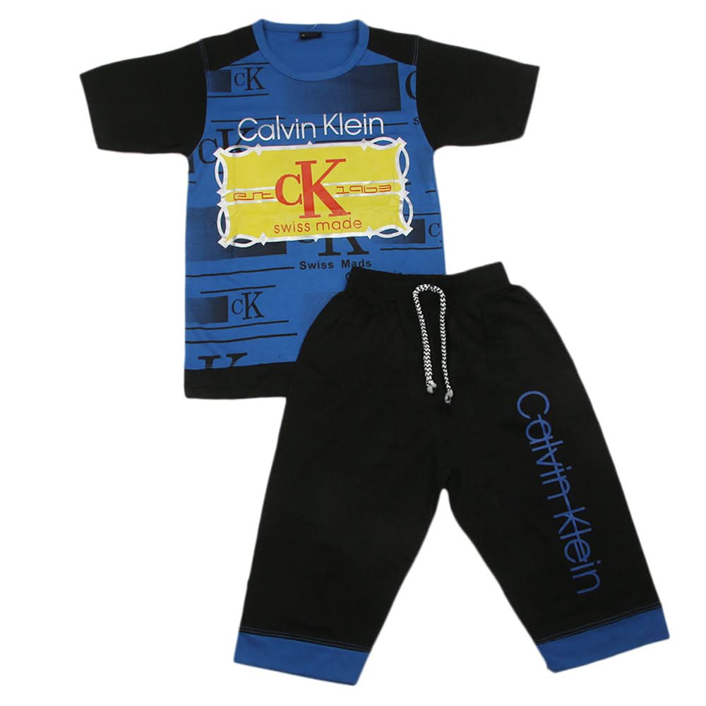 Boys Short Suit - Royal Blue, Kids, Boys Sets And Suits, Chase Value, Chase Value
