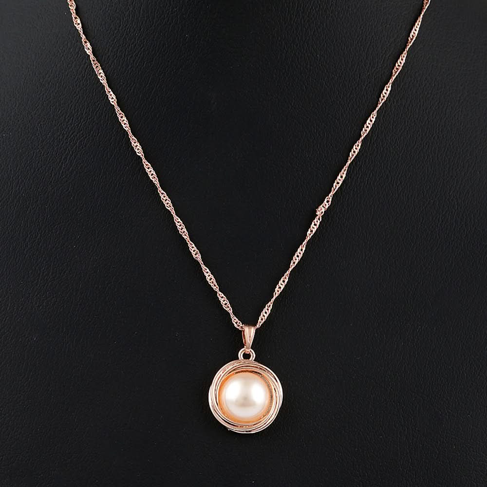 Women's Fancy Locket Set - Golden - test-store-for-chase-value