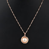 Women's Fancy Locket Set - Golden - test-store-for-chase-value