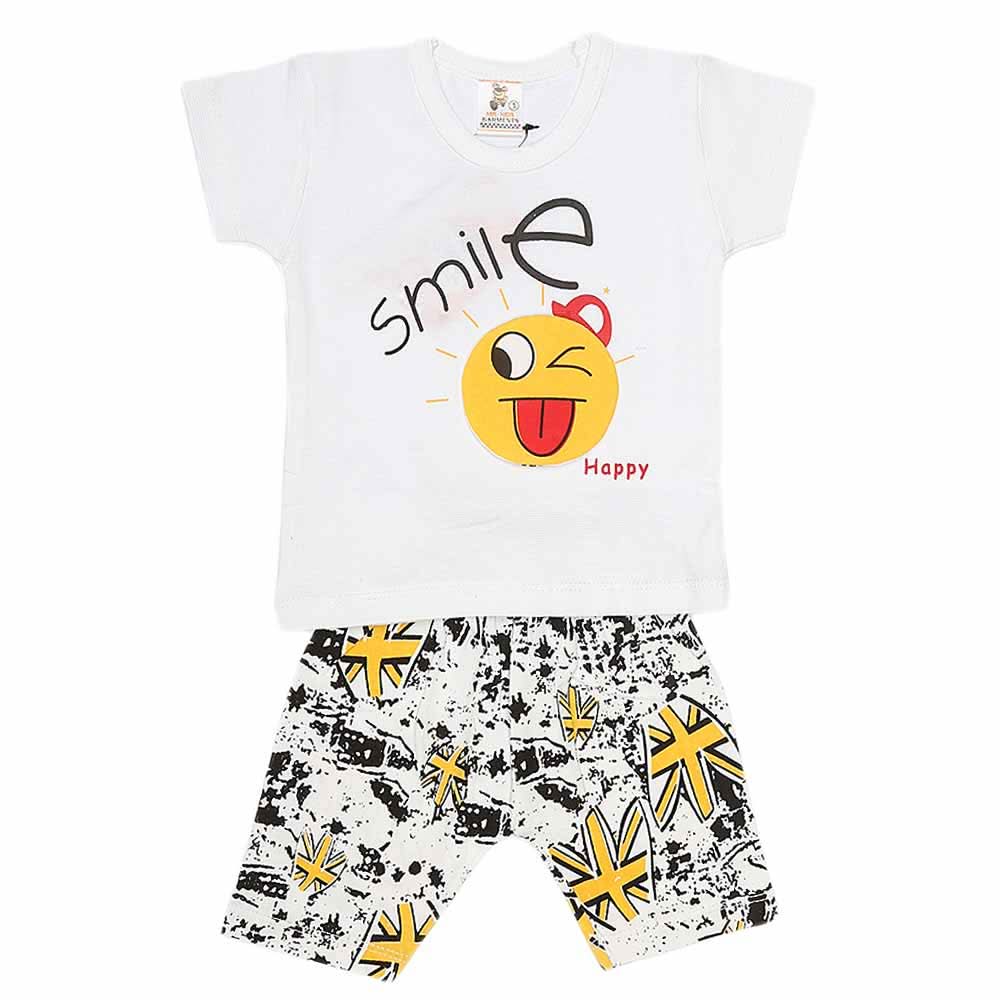 Newborn 2 Piece Suit - White, Kids, NB Boys Sets And Suits, Chase Value, Chase Value