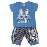 Newborn Boys Half Sleeves Suit - Blue, Kids, NB Boys Sets And Suits, Chase Value, Chase Value